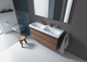 Duravit Durastyle Dobbel m&#248;belservant 1300x480 mm. m/1 blanderhull