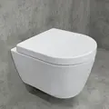 Duravit ME By Starck Compact Toalettpak. u/skyllekant, m/ myktlukkende sete/lokk