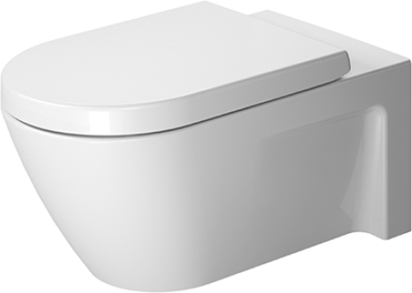 Duravit Starck 2 Vegghengt toalett 375x620 mm, Wondergliss 