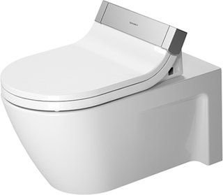 Duravit Starck 2 Vegghengt toalett 375x620 mm, Skjult feste, F&#248;r Sensowash