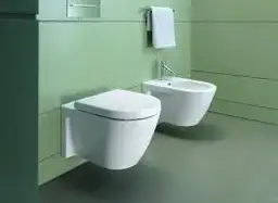 Duravit Starck 2 Vegghengt toalett 365x540 mm, m/skjult innfesting