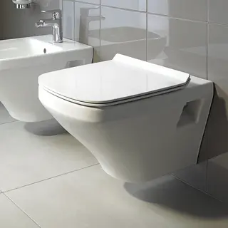 Duravit Durastyle Vegghengt toalett 370x540 mm, uten skyllekant (Rimless)