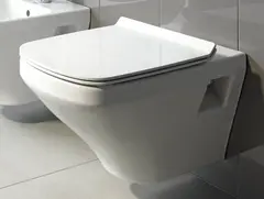 Duravit Durastyle Compact Veggh. toalett 370x480 mm, med 230 mm boltavstand