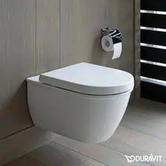 Duravit Darling New Vegghengt toalett 370x540 mm, uten skyllekant (Rimless)