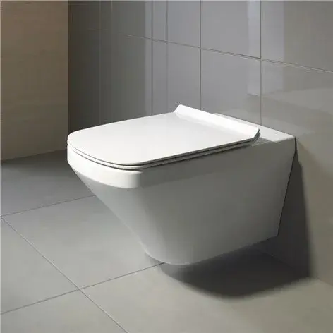 Duravit Durastyle Vegghengt toalett 370x540 mm, u/skyllekant, skjult feste. 