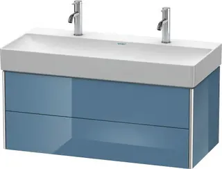 Duravit Xsquare Servantskap m/2 skuffer 984x397x460 mm, For DuraSquare servant