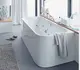 Duravit Happy D.2 Badekar m/panel 1800x800 mm. Venstre hj&#248;rne