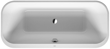 Duravit Happy D.2 Frittstående badekar 1800x800 mm. Med akrylpanel 