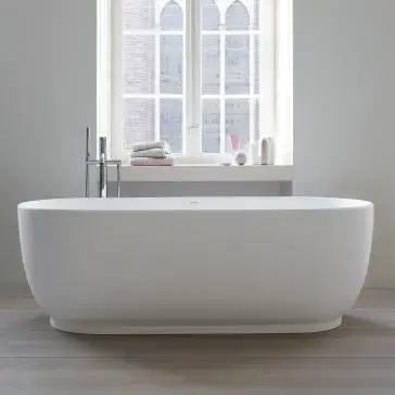 Duravit Luv Frittstående badekar 1600x750 mm, 