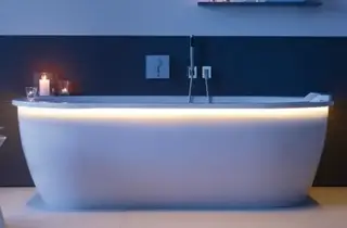 Duravit LED-belysning under karkant Til Darling New Whirlkar.