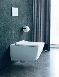 Duravit Viu Vegghengt toalett 370x570 mm, Uten skyllekant (Rimless)