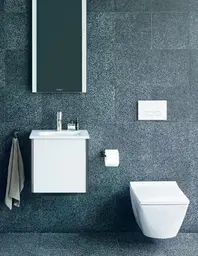 Duravit Viu Compact Vegghengt toalett 365x480 mm, Uten skyllekant (Rimless)