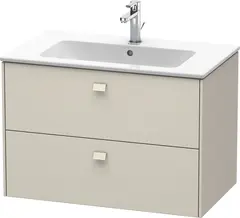 Duravit Brioso Servantskap m/2 skuffer 820x553x479 mm, Taupe