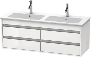 Duravit Ketho Servantskap m/4 skuffer 1270 x 475 mm, Hvit Matt