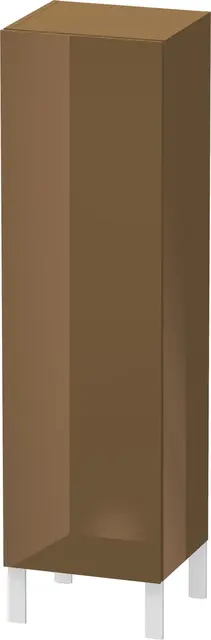 Duravit L-Cube Høyskap m/1 dør, høyre 400x1320x363 mm, Olivenbrun HG 
