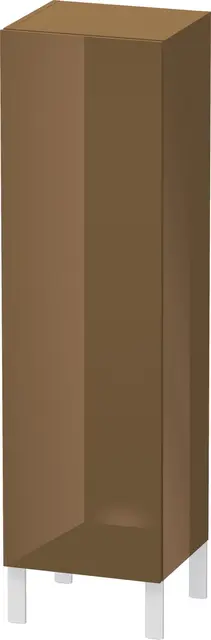 Duravit L-Cube Høyskap m/1 dør, venstre 500x1320x360 mm, Olivenbrun HG 