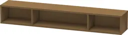 Duravit L-Cube Hylle 800x120x140 mm, Olivenbrun HG