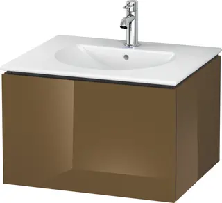 Duravit L-Cube Servantskap m/1 skuff 620x400x514 mm, Olivenbrun HG