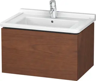 Duravit L-Cube Servantskap m/1 skuff 670x408x469 mm, Amerikansk Valn&#248;tt