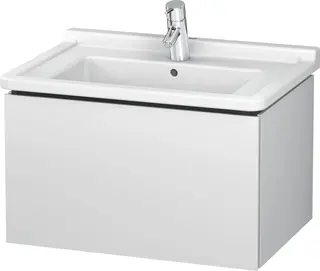 Duravit L-Cube Servantskap m/1 skuff 670x408x469 mm, Hvit Matt