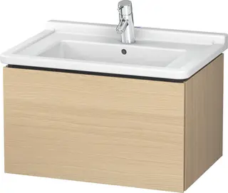 Duravit L-Cube Servantskap m/1 skuff 670x408x469 mm, Middelhavs Eik