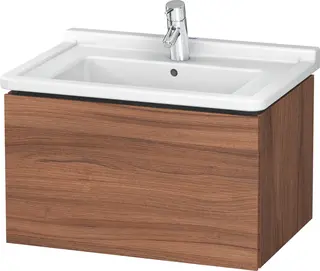 Duravit L-Cube Servantskap m/1 skuff 670x408x469 mm, Natur Valn&#248;tt