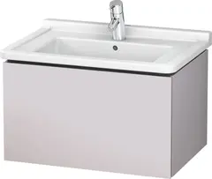 Duravit L-Cube Servantskap m/1 skuff 670x408x469 mm, Hvitlilla Matt