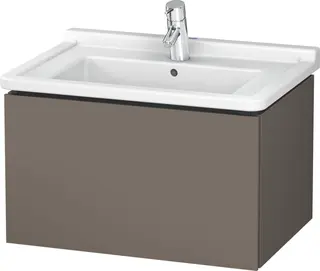 Duravit L-Cube Servantskap m/1 skuff 670x408x469 mm, Flanellgr&#229; Matt