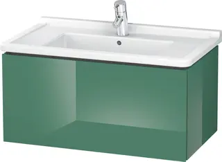 Duravit L-Cube Servantskap m/1 skuff 820x408x469 mm, Jadegr&#248;nn HG