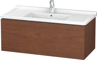 Duravit L-Cube Servantskap m/1 skuff 1020x408x469 mm, Amerikansk Valn&#248;tt