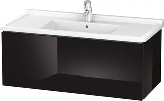 Duravit L-Cube Servantskap m/1 skuff 1020x408x469 mm, Sort H&#248;yglans