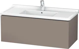 Duravit L-Cube Servantskap m/1 skuff 1020x408x469 mm, Basalt Matt