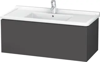 Duravit L-Cube Servantskap m/1 skuff 1020x408x469 mm, Grafitt Matt