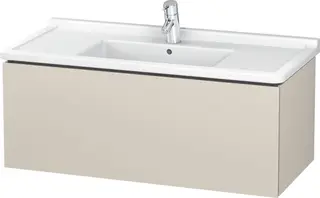 Duravit L-Cube Servantskap m/1 skuff 1020x408x469 mm, Taupe Matt