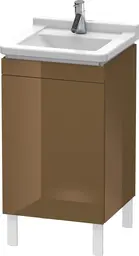 Duravit L-Cube Servantskap m/1 d&#248;r, ven 440x710x450 mm, Olivenbrun HG