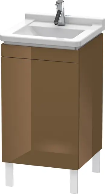 Duravit L-Cube Servantskap m/1 dør, ven 440x710x450 mm, Olivenbrun HG 