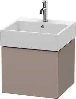 Duravit L-Cube Servantskap m/1 skuff 484x394x459 mm, Basalt Matt