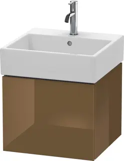 Duravit L-Cube Servantskap m/1 skuff 484x394x459 mm, Olivenbrun HG