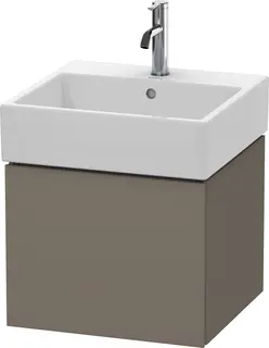 Duravit L-Cube Servantskap m/1 skuff 484x394x459 mm, Flanellgr&#229; Matt