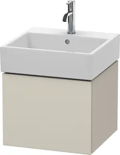 Duravit L-Cube Servantskap m/1 skuff 484x394x459 mm, Taupe Matt