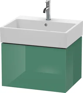 Duravit L-Cube Servantskap m/1 skuff 484x394x459 mm, Jadegr&#248;nn HG