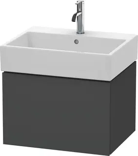 Duravit L-Cube Servantskap m/1 skuff 484x394x459 mm, Grafitt Matt