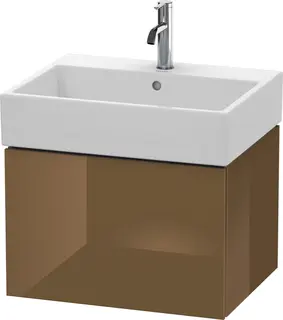 Duravit L-Cube Servantskap m/1 skuff 484x394x459 mm, Olivenbrun HG