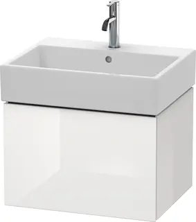 Duravit L-Cube Servantskap m/1 skuff 484x394x459 mm, Hvit H&#248;yglans Lakk