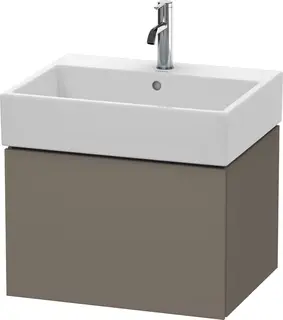 Duravit L-Cube Servantskap m/1 skuff 484x394x459 mm, Flanellgr&#229; Matt