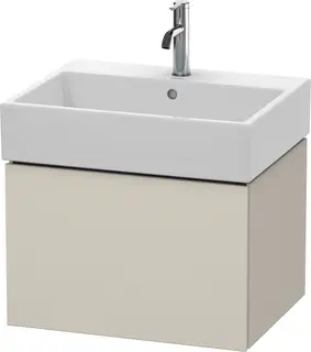 Duravit L-Cube Servantskap m/1 skuff 484x394x459 mm, Taupe Matt