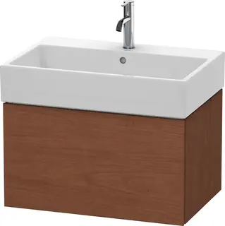 Duravit L-Cube Servantskap m/1 skuff 684x394x459 mm, Amerikansk Valn&#248;tt