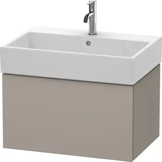 Duravit L-Cube Servantskap m/1 skuff 684x394x459 mm, Terra