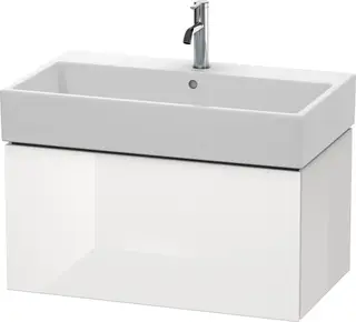 Duravit L-Cube Servantskap m/1 skuff 784x394x459 mm, Hvit H&#248;yglans