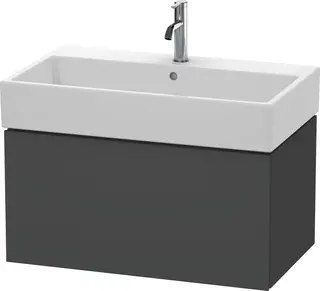 Duravit L-Cube Servantskap m/1 skuff 784x394x459 mm, Grafitt Matt